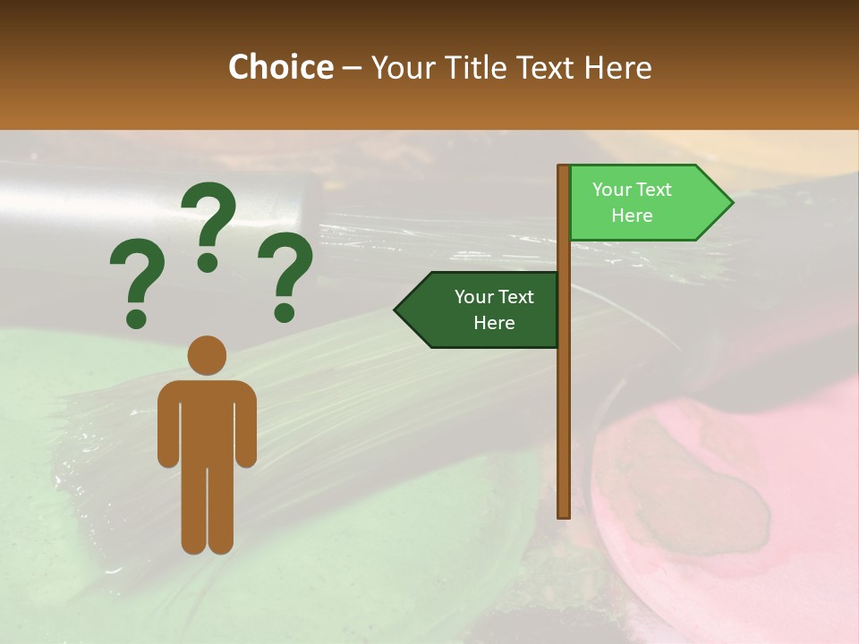 Art Reflection Class PowerPoint Template