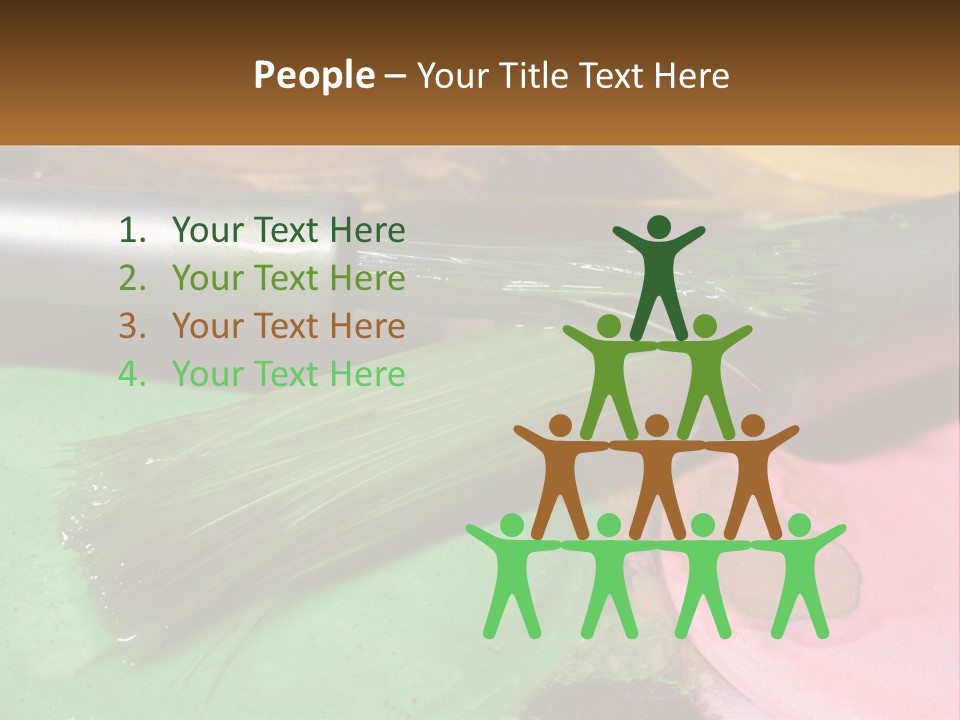 Art Reflection Class PowerPoint Template