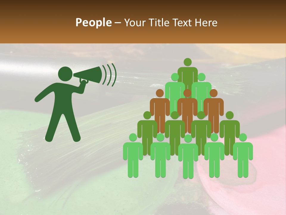 Art Reflection Class PowerPoint Template