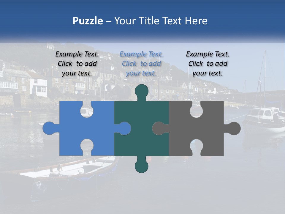 A Group Of Boats Floating On Top Of A Body Of Water PowerPoint Template