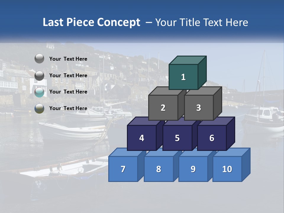 A Group Of Boats Floating On Top Of A Body Of Water PowerPoint Template