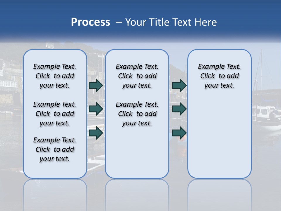 A Group Of Boats Floating On Top Of A Body Of Water PowerPoint Template