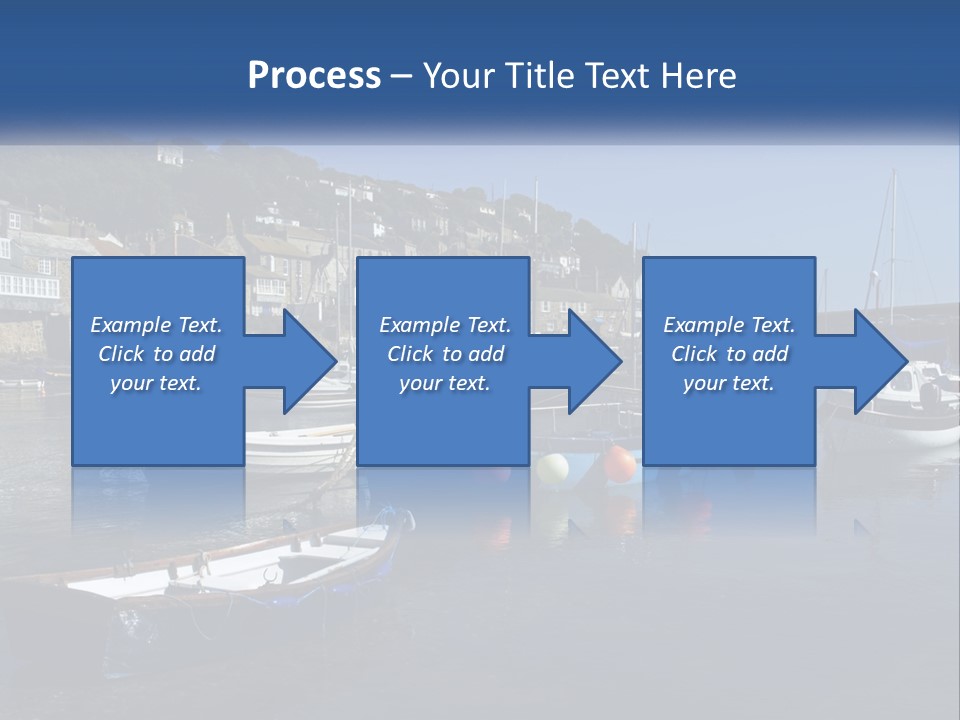 A Group Of Boats Floating On Top Of A Body Of Water PowerPoint Template