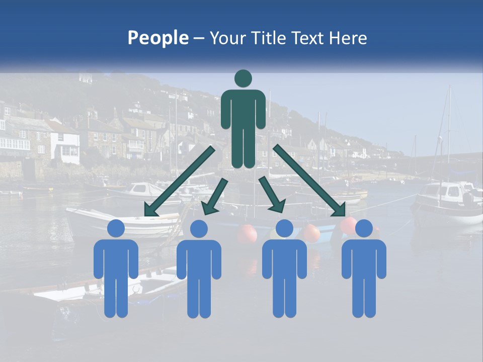 A Group Of Boats Floating On Top Of A Body Of Water PowerPoint Template