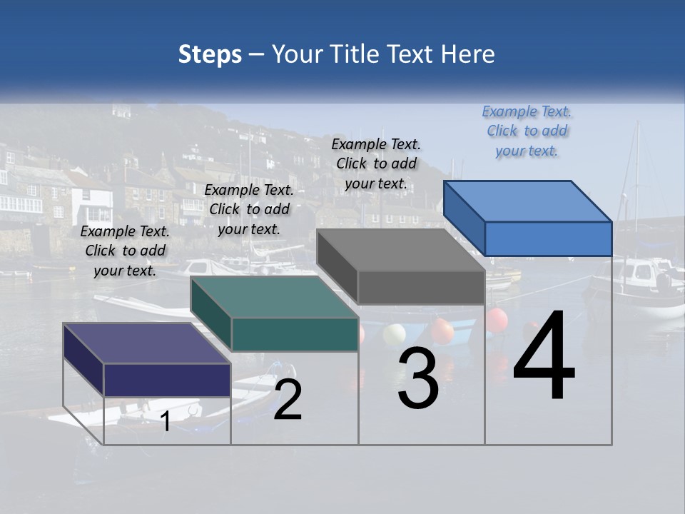 A Group Of Boats Floating On Top Of A Body Of Water PowerPoint Template