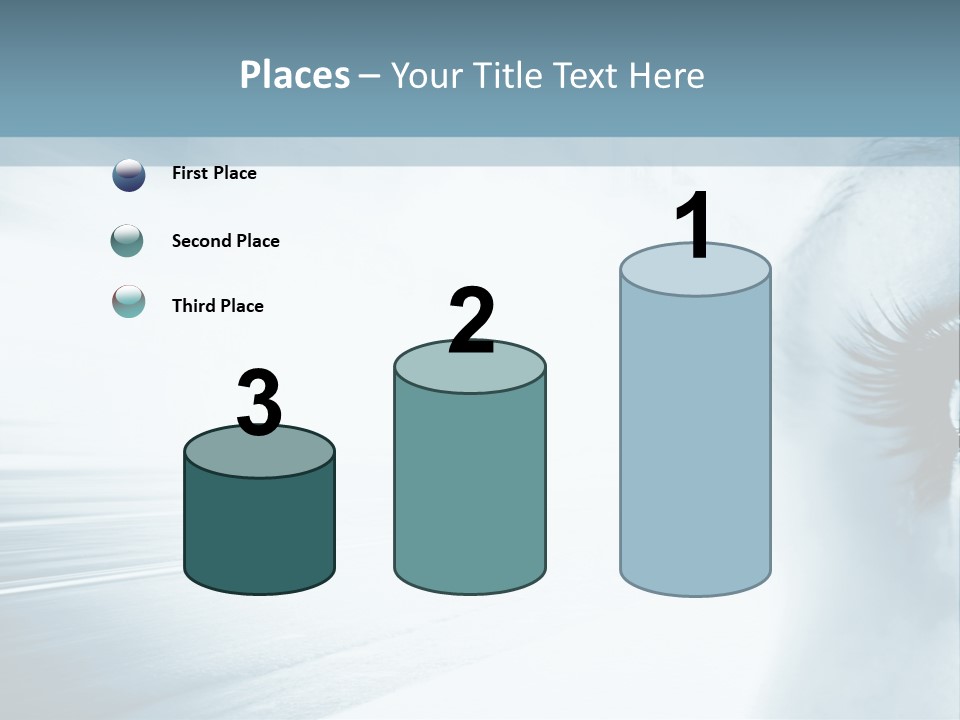 Iris Blue Stunning PowerPoint Template