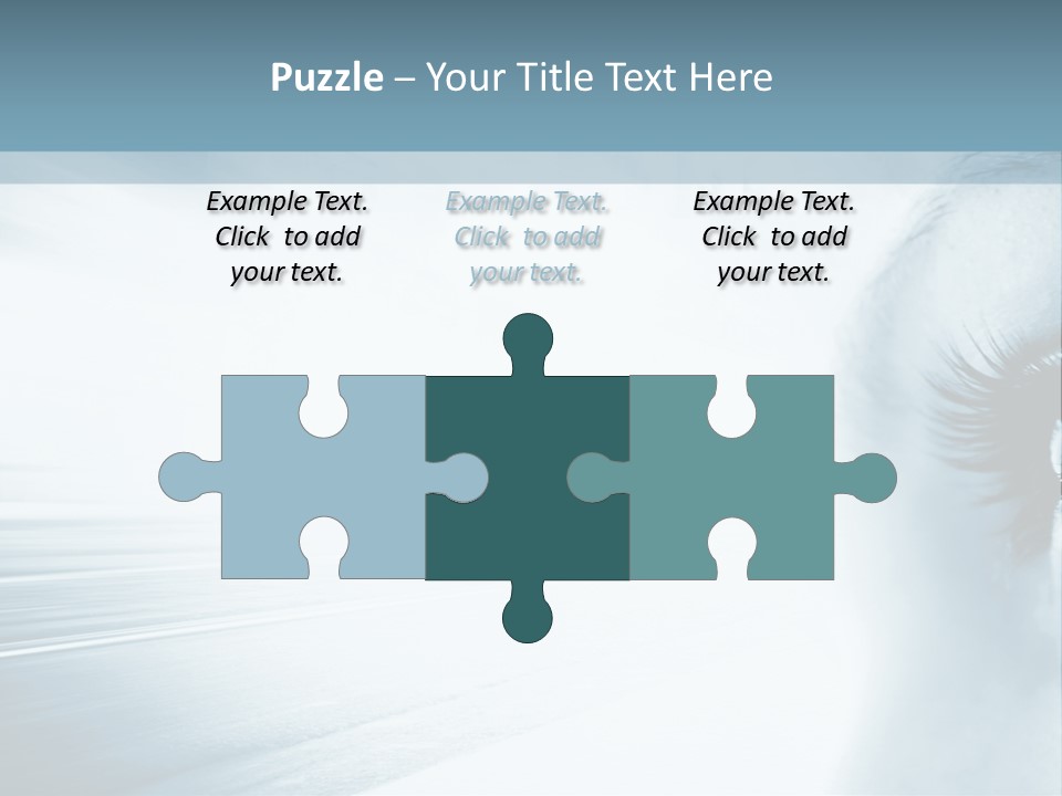 Iris Blue Stunning PowerPoint Template