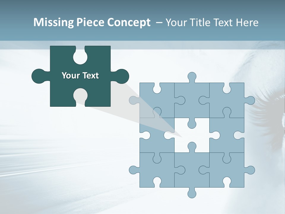 Iris Blue Stunning PowerPoint Template