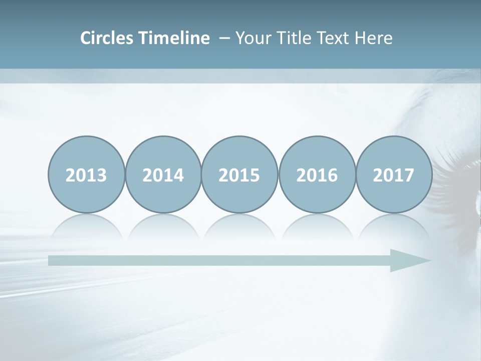 Iris Blue Stunning PowerPoint Template