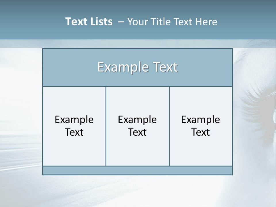 Iris Blue Stunning PowerPoint Template