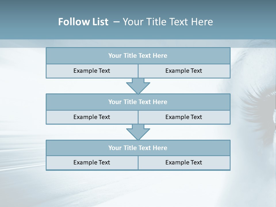 Iris Blue Stunning PowerPoint Template