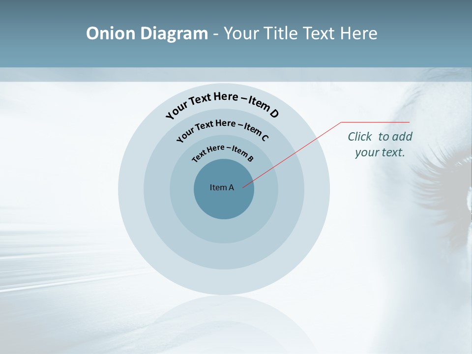 Iris Blue Stunning PowerPoint Template