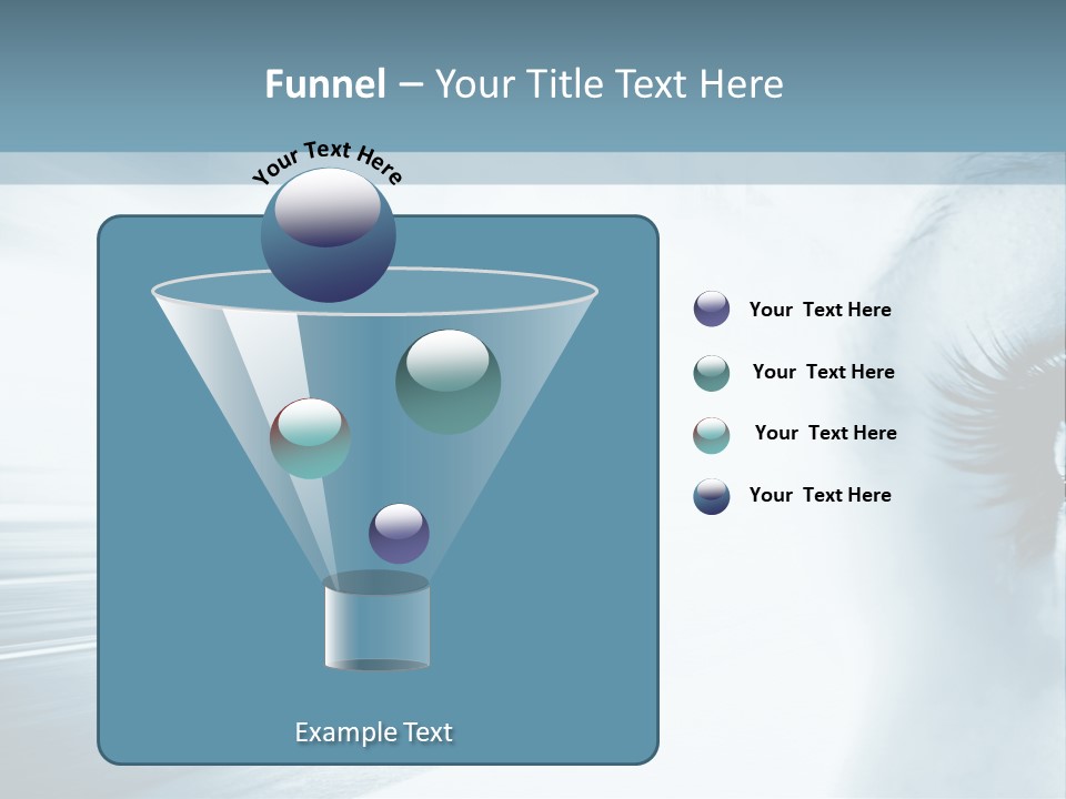 Iris Blue Stunning PowerPoint Template