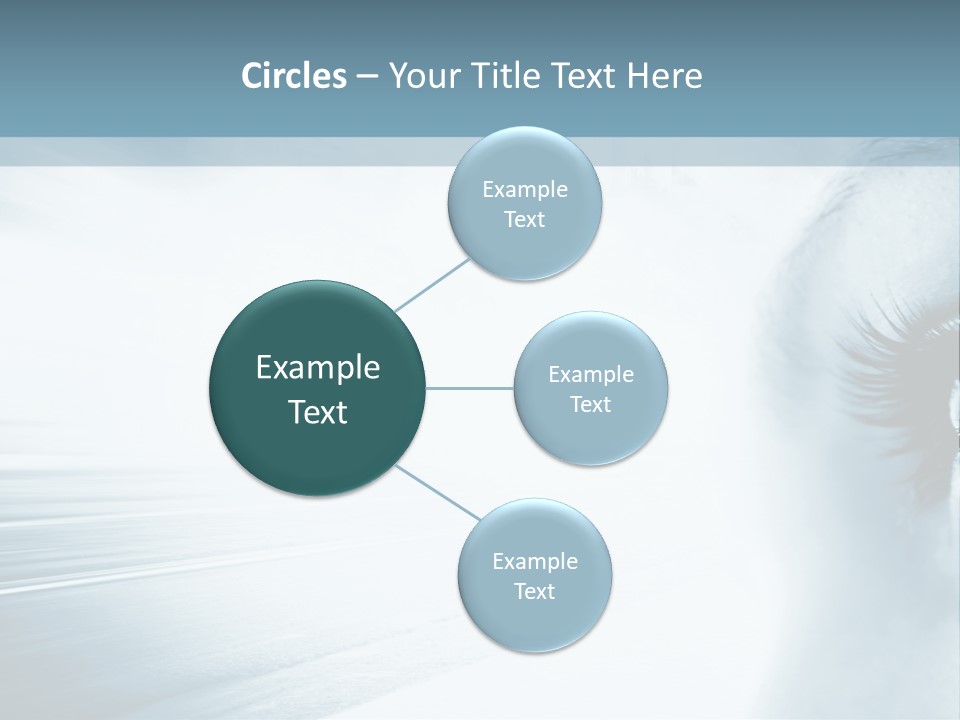 Iris Blue Stunning PowerPoint Template