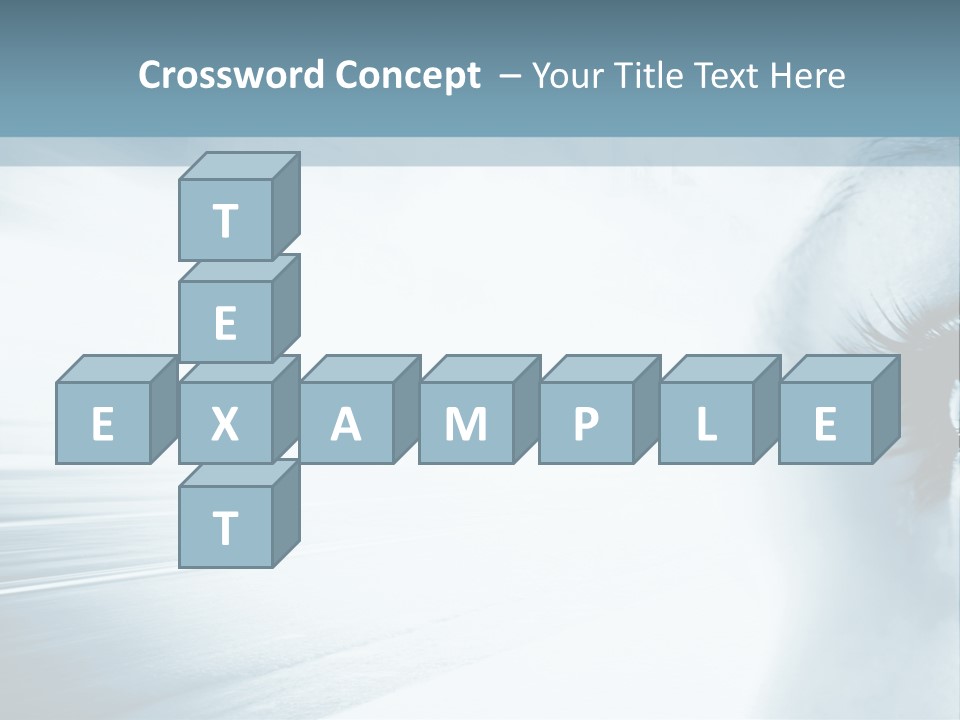 Iris Blue Stunning PowerPoint Template