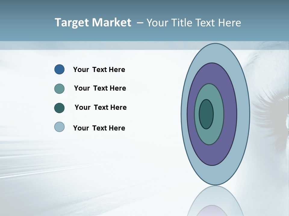 Iris Blue Stunning PowerPoint Template