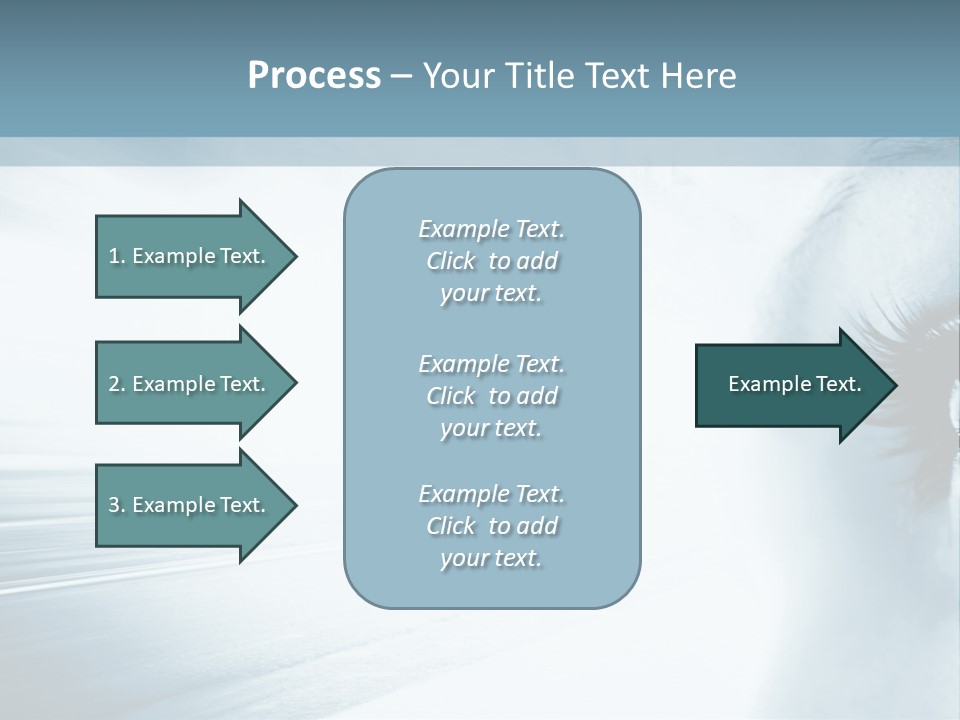 Iris Blue Stunning PowerPoint Template