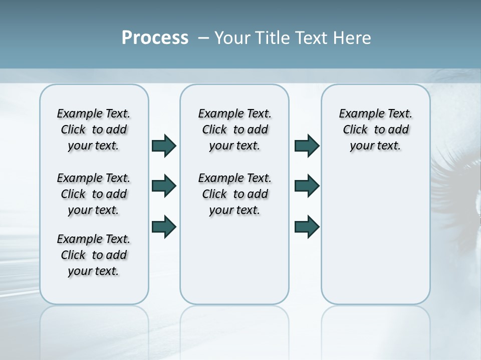 Iris Blue Stunning PowerPoint Template