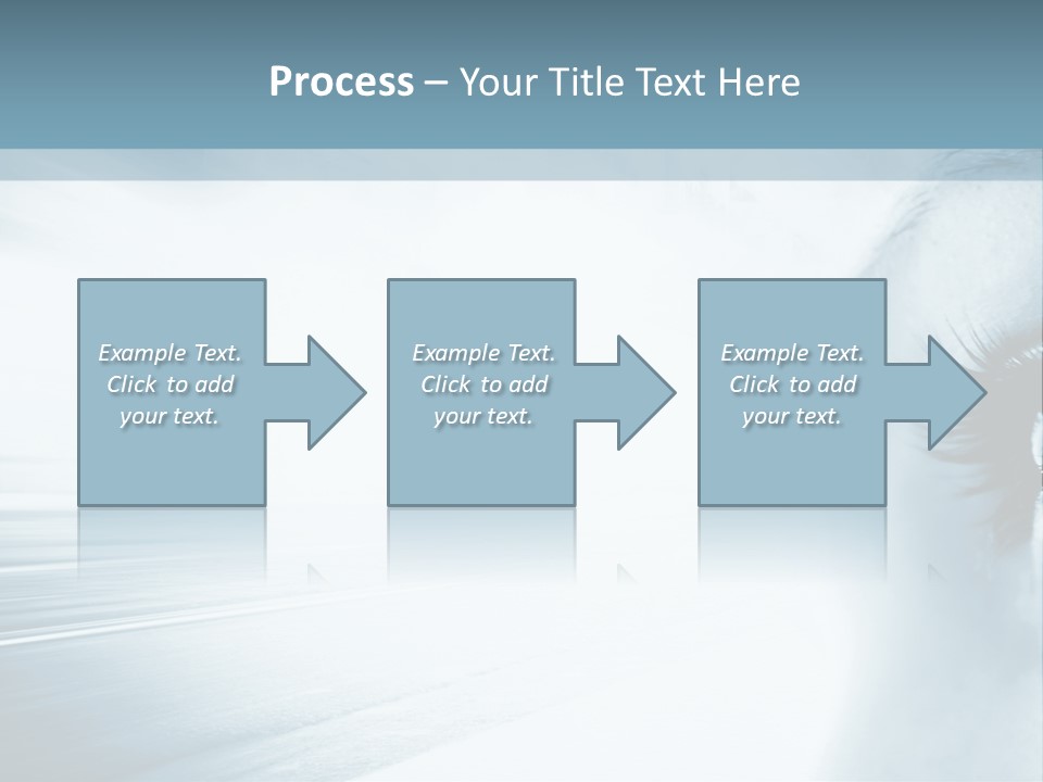 Iris Blue Stunning PowerPoint Template