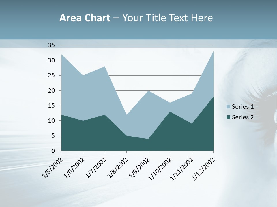 Iris Blue Stunning PowerPoint Template