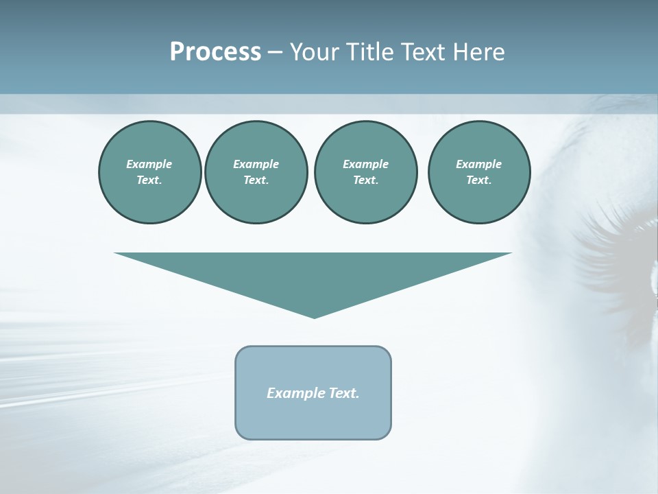 Iris Blue Stunning PowerPoint Template