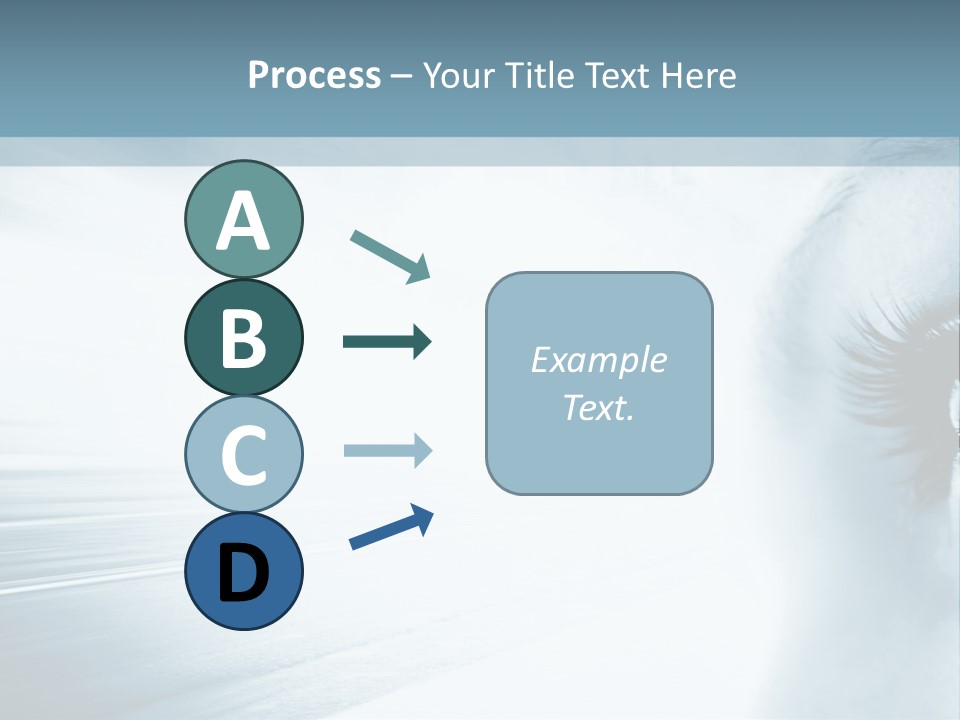 Iris Blue Stunning PowerPoint Template