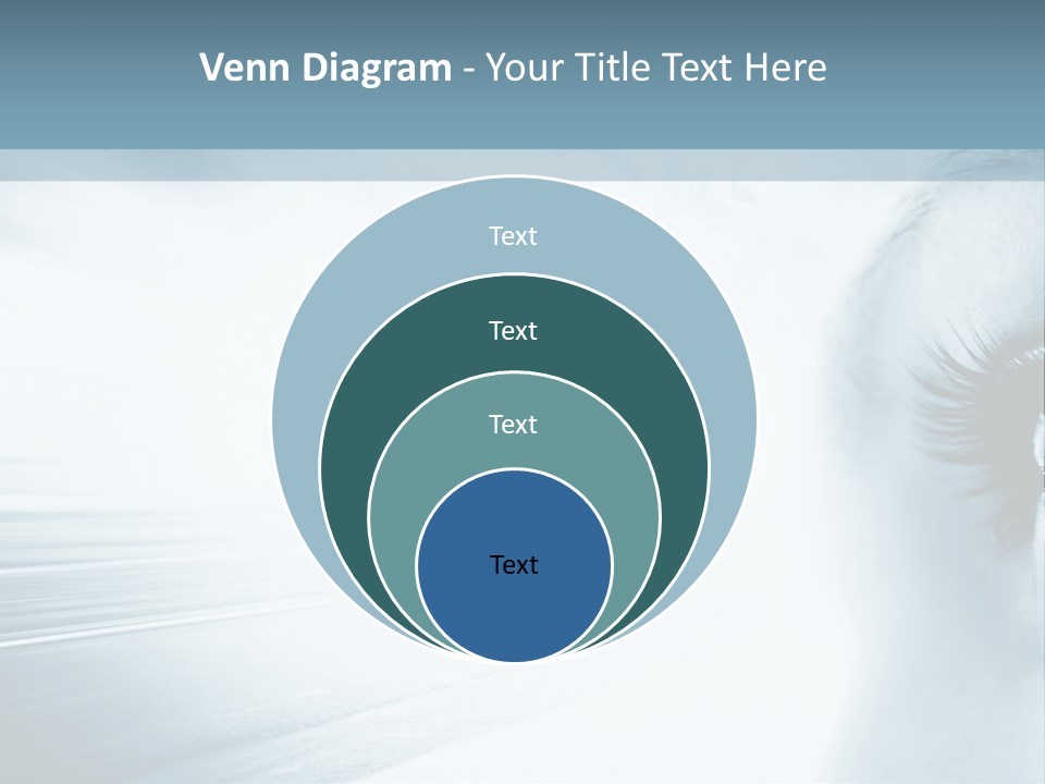 Iris Blue Stunning PowerPoint Template