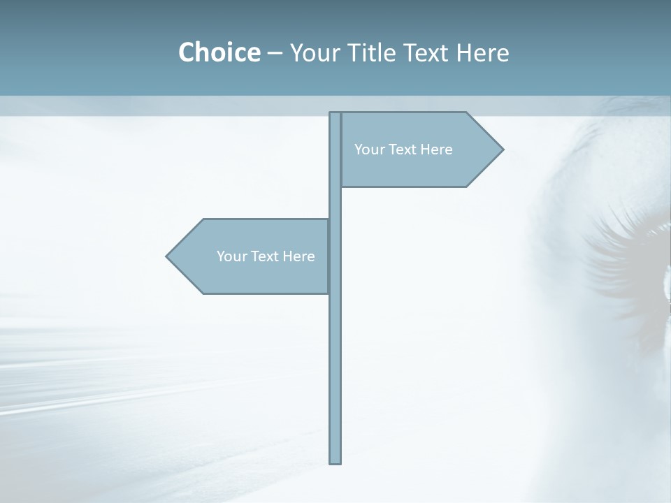 Iris Blue Stunning PowerPoint Template