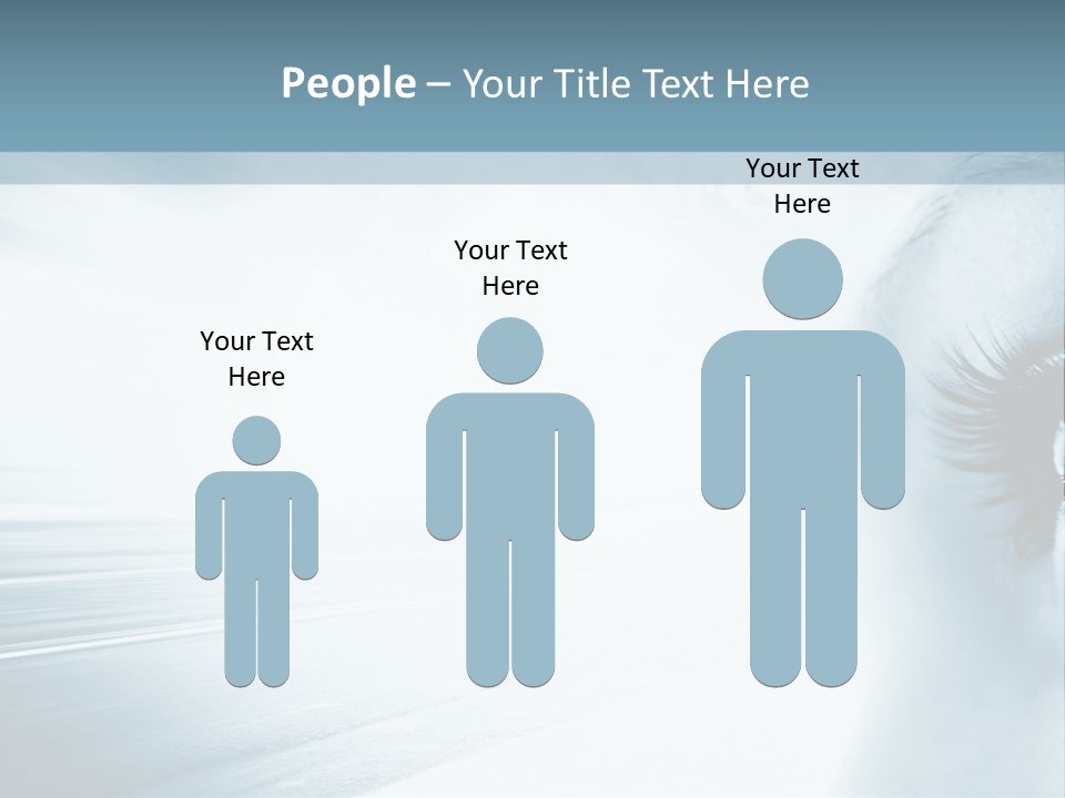 Iris Blue Stunning PowerPoint Template