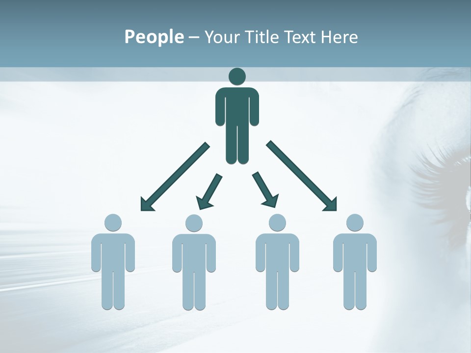 Iris Blue Stunning PowerPoint Template