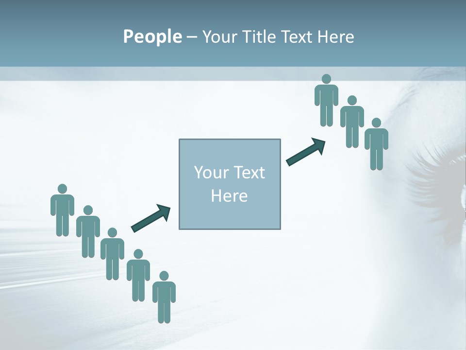 Iris Blue Stunning PowerPoint Template