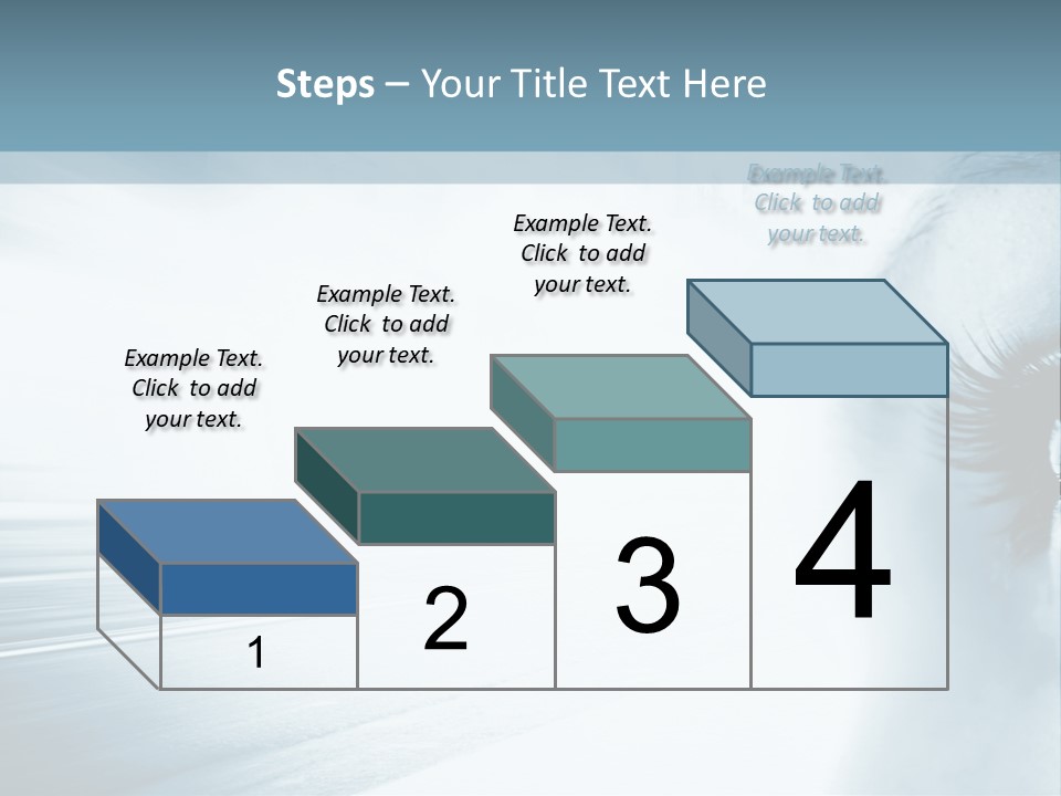 Iris Blue Stunning PowerPoint Template