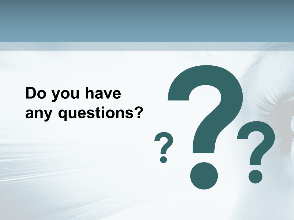 Iris Blue Stunning PowerPoint Template