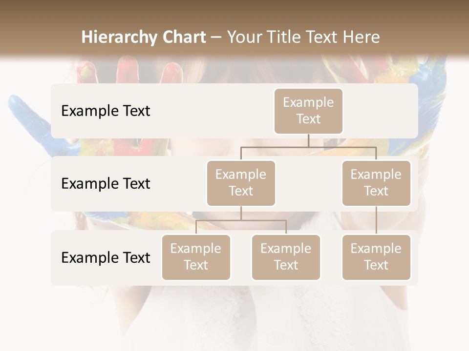 Craft Preschool Painter PowerPoint Template