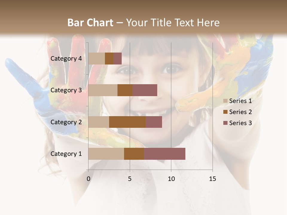 Craft Preschool Painter PowerPoint Template