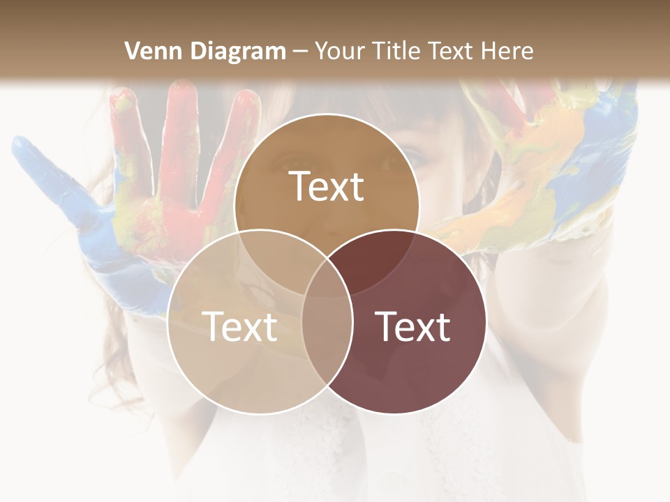 Craft Preschool Painter PowerPoint Template