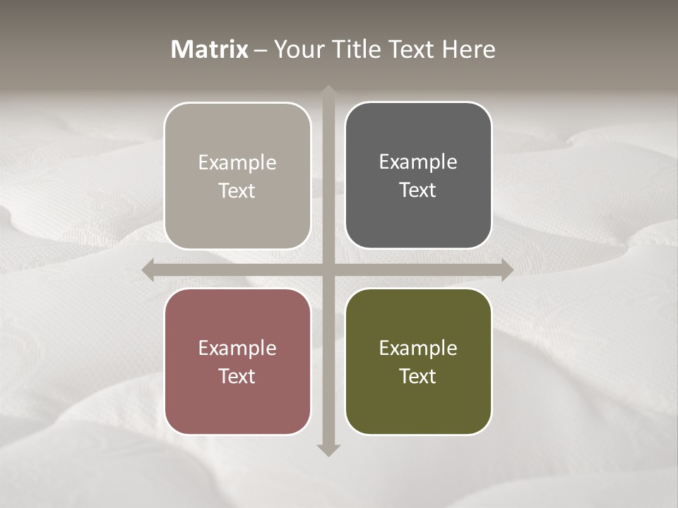 Industry Bedroom Tack PowerPoint Template