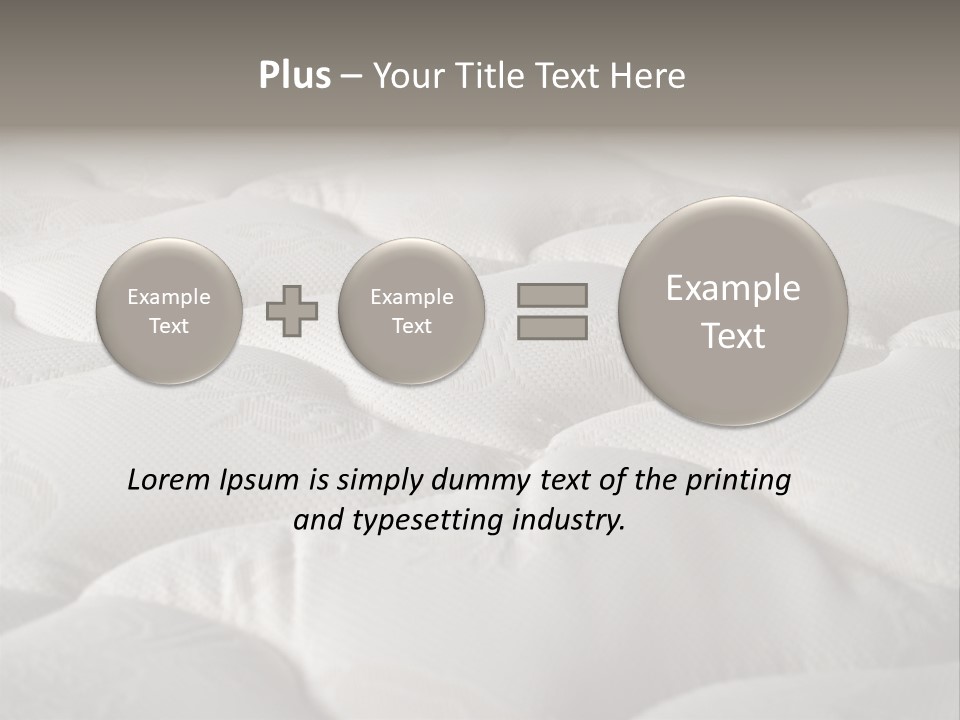 Industry Bedroom Tack PowerPoint Template