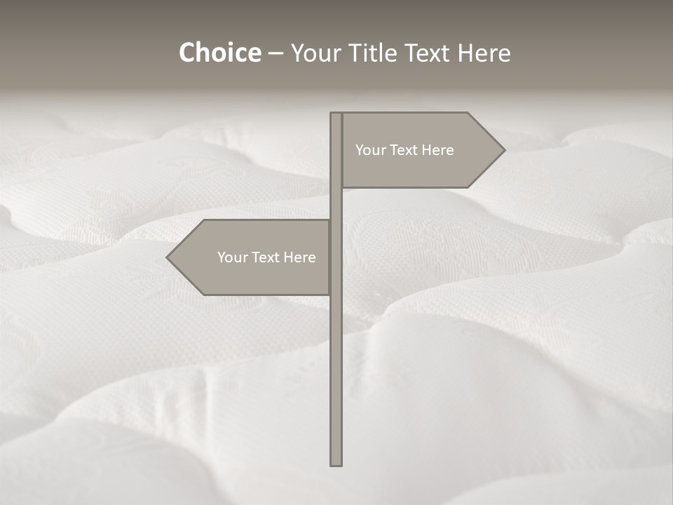 Industry Bedroom Tack PowerPoint Template