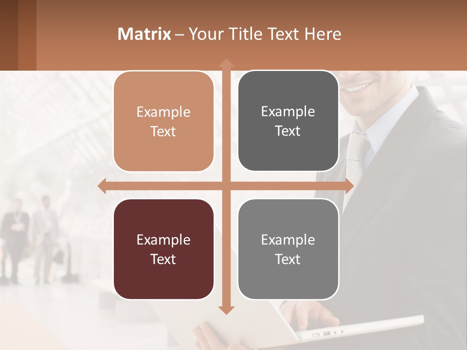 Communication Using Male PowerPoint Template