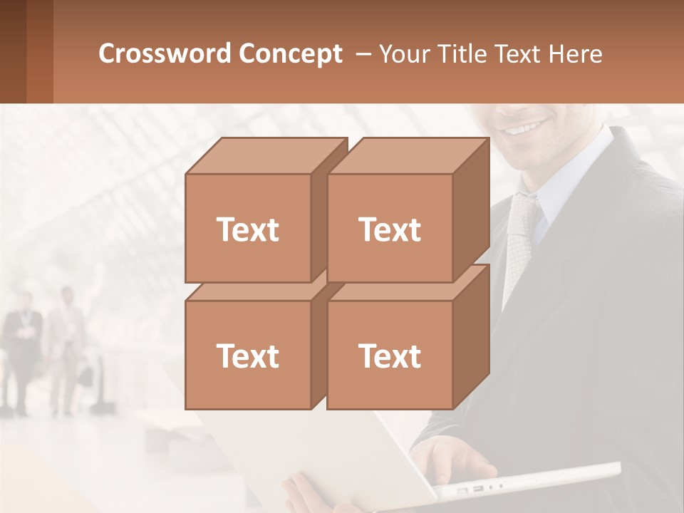 Communication Using Male PowerPoint Template