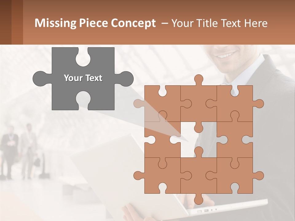 Communication Using Male PowerPoint Template