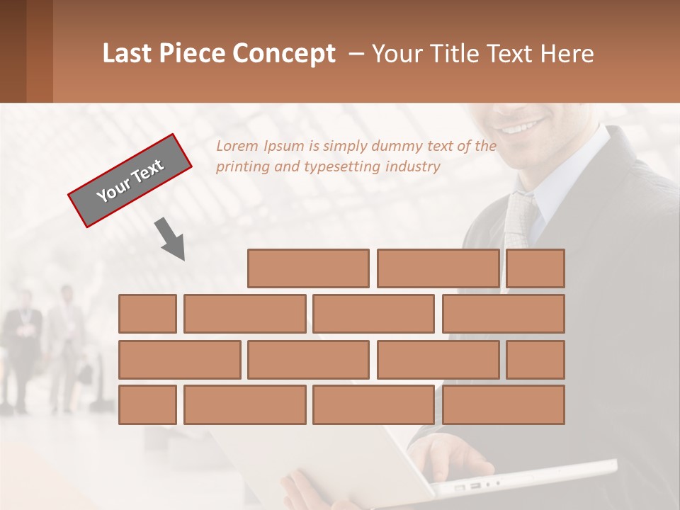 Communication Using Male PowerPoint Template