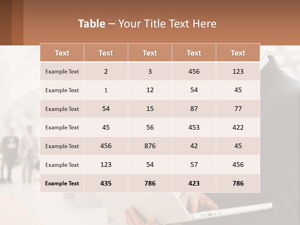 Communication Using Male PowerPoint Template