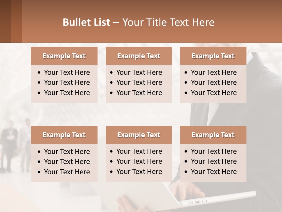 Communication Using Male PowerPoint Template