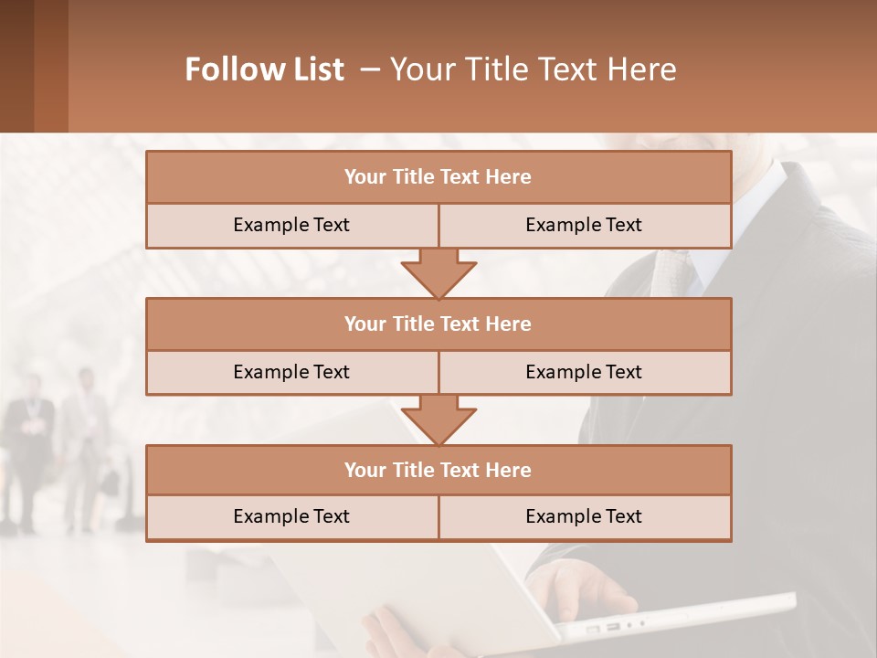 Communication Using Male PowerPoint Template