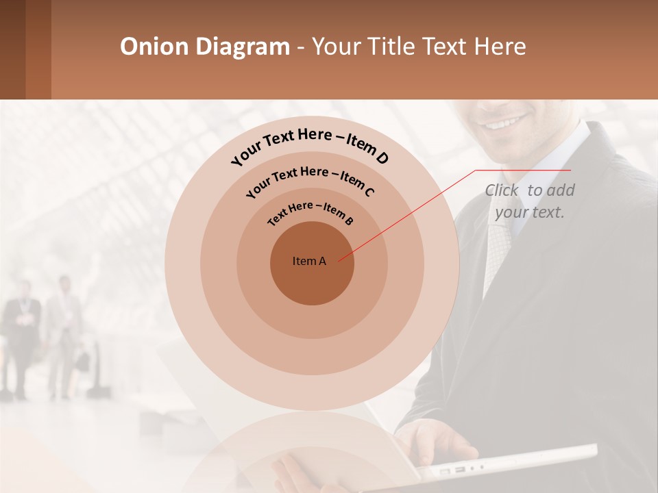Communication Using Male PowerPoint Template