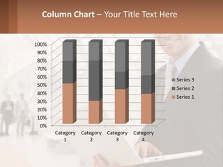 Communication Using Male PowerPoint Template