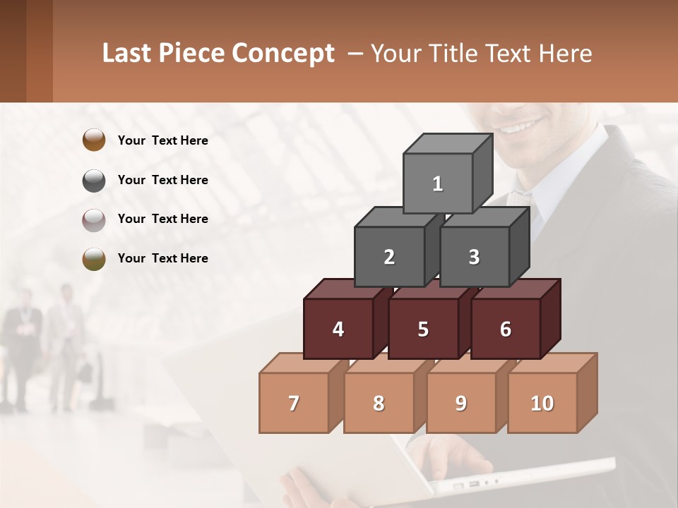 Communication Using Male PowerPoint Template