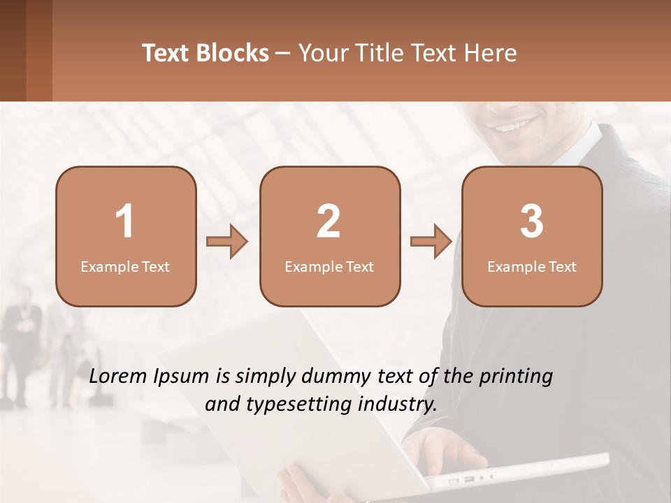 Communication Using Male PowerPoint Template